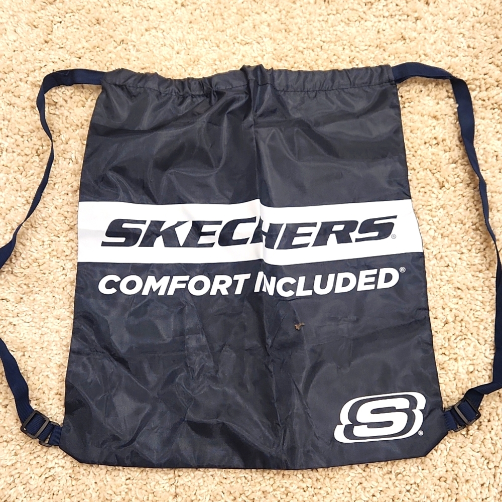 Skechers Drawstring Backpack / Shoe Dust Bag 17" x 20"